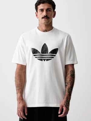 adidas Originals T-shirt męski bawełniany beżowy