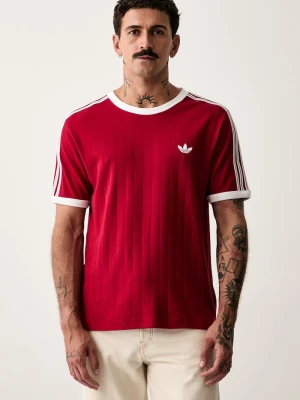 adidas Originals T-shirt męski bawełniany czerwony