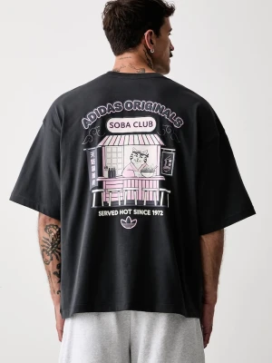 adidas Originals T-shirt męski bawełniany Soba szary