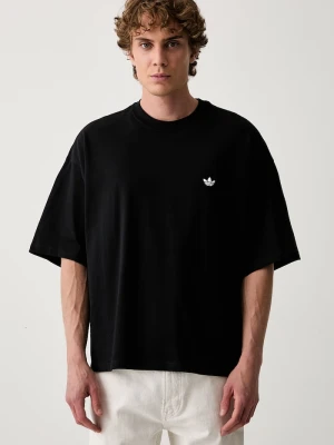adidas Originals T-shirt męski bawełniany Trefoil Essentials czarny