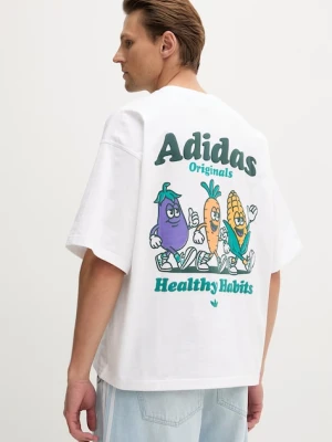 Zdjęcie produktu adidas Originals T-shirt męski bawełniany Veggie biały
