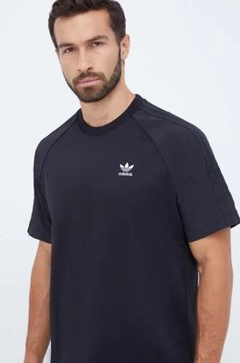 adidas Originals t-shirt męski kolor czarny z aplikacją