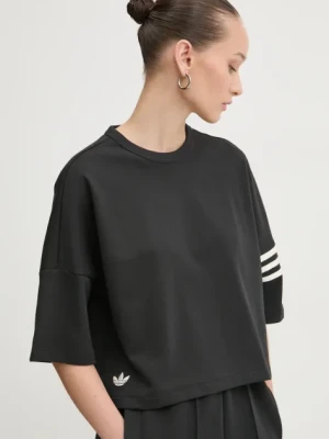 Zdjęcie produktu adidas Originals t-shirt Neuclassics damski kolor czarny JI8510