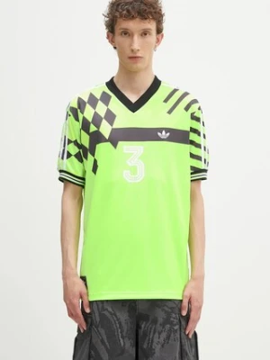 adidas Originals t-shirt Nuwave90Sjersey męski kolor zielony z nadrukiem KD4853