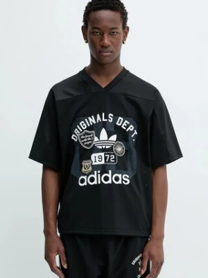 adidas Originals t-shirt OG Dept Jersey męski kolor czarny z nadrukiem KD6252
