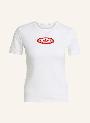 Adidas Originals T-Shirt Originals Z Wycięciami weiss