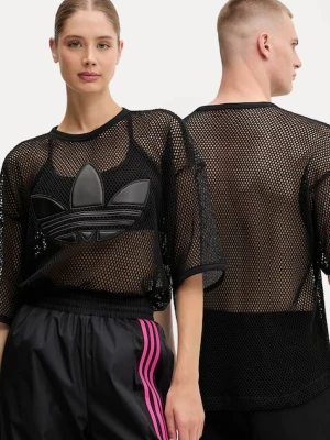 adidas Originals t-shirt Pride x Jeremy Scott kolor czarny z aplikacją JY7893