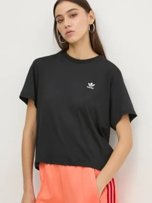 adidas Originals t-shirt SNAKE TRF TEE damski kolor czarny JC5748