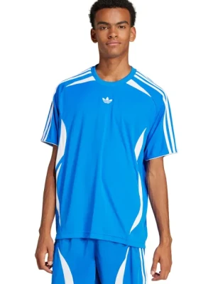 adidas Originals t-shirt Teamgeist Tee męskie kolor niebieski z aplikacją JP1114