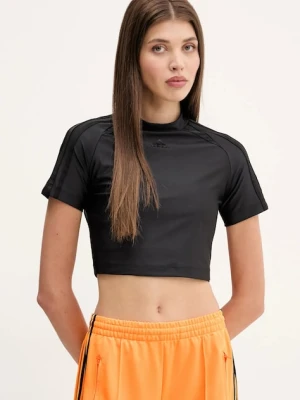 adidas Originals t-shirt Teamgeist Top damski kolor czarny JZ8278