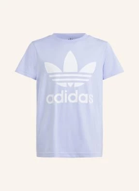 Adidas Originals T-Shirt Trefoil lila