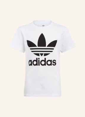 Adidas Originals T-Shirt Trefoil weiss