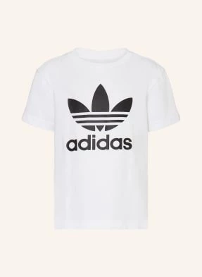 Adidas Originals T-Shirt Trefoil weiss