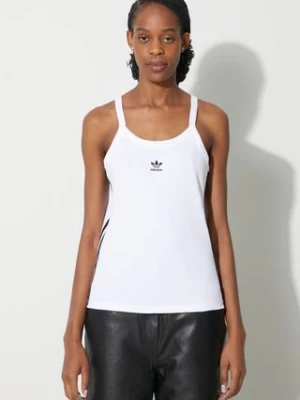 adidas Originals top 3-Stripe Tank damski kolor biały IR6914