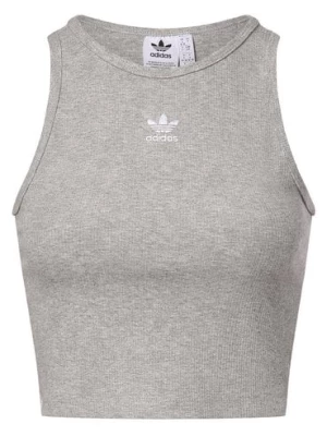 adidas Originals Top damski Kobiety Bawełna szary marmurkowy,