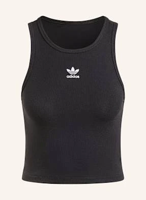 Adidas Originals Top Essentials Rib schwarz