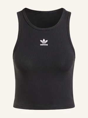 Adidas Originals Top Essentials Rib schwarz