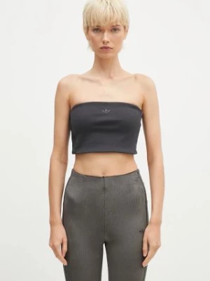 adidas Originals top Femme Galore Rib Tube Top kolor czarny JN3026