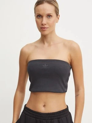 adidas Originals top Femme Galore Rib Tube Top kolor czarny JN3026