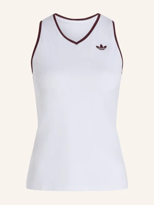 Adidas Originals Top Funkcyjny Classics weiss biały