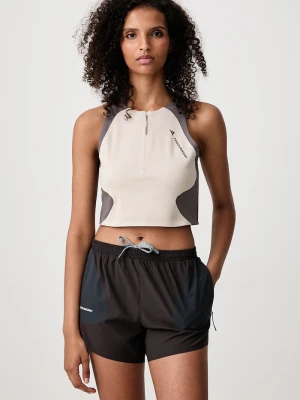 adidas Originals top sportowy damski Running x Hermanos Koumori beżowy