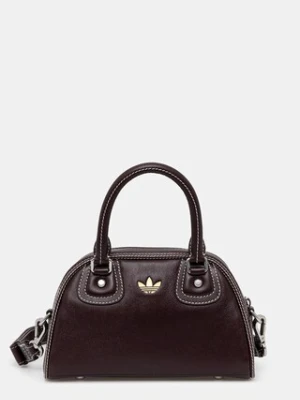adidas Originals torba skórzana x Wales Bonner Bwl Bag kolor fioletowy JD1167