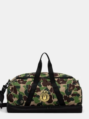 adidas Originals torba sportowa BAPE DUFFLE BAG kolor zielony JY8236