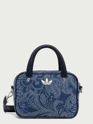 adidas Originals torebka crossbody damska jeansowa Liberty London Square Bag niebieski