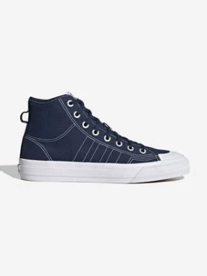 adidas Originals trampki Nizza HI RF kolor niebieski HQ8531-GRANATOWY