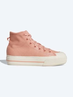 adidas Originals trampki Nizza Rf Platform kolor różowy H02706-ROZOWY