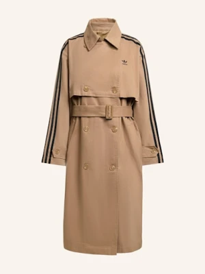 Adidas Originals Trencz Adicolor Trench Coat Twill braun