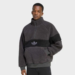 adidas Originals Winter Fleece Jacket mężczyźni Odzież szary rozmiar