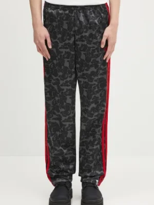 adidas Originals x BAPE SSTR PACK spodnie dresowe kolor czarny wzorzyste JN7125