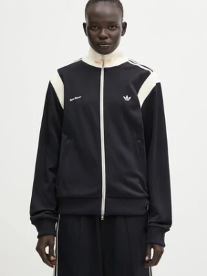 adidas Originals x Wales Bonner bluza Twill Tt damska kolor granatowy z aplikacją KD0307