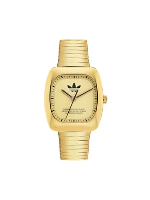 adidas Originals Zegarek Retro Wave One AOSY24024 Złoty