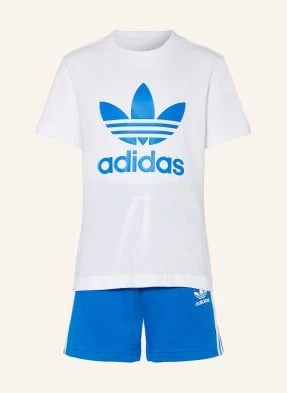 Adidas Originals Zestaw Adicolor: T-Shirt I Szorty Dresowe blau