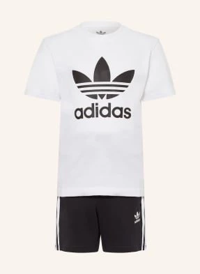 Adidas Originals Zestaw Adicolor: T-Shirt I Szorty Dresowe weiss