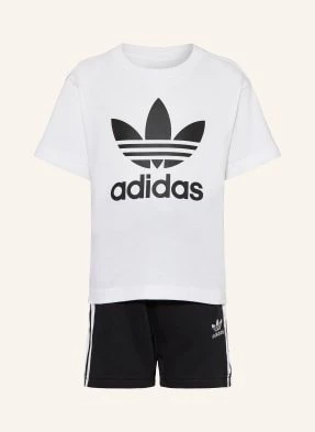 Adidas Originals Zestaw: T-Shirt I Szorty Dresowe schwarz