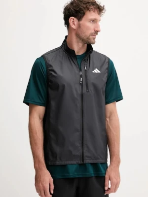 adidas Performance bezrękawnik sportowy Own The Run kolor czarny przejściowy IN1493