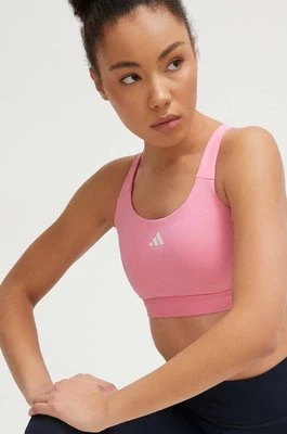 adidas Performance biustonosz sportowy kolor różowy gładki IT6684
