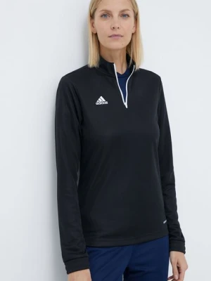 adidas Performance bluza treningowa Entrada 22 damska kolor czarny gładka H57541