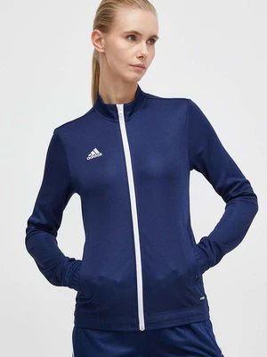 adidas Performance bluza treningowa Entrada 22 kolor granatowy z aplikacją H57528