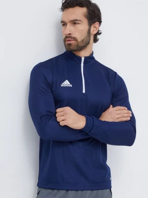 adidas Performance bluza treningowa Entrada 22 kolor granatowy z aplikacją HB5327