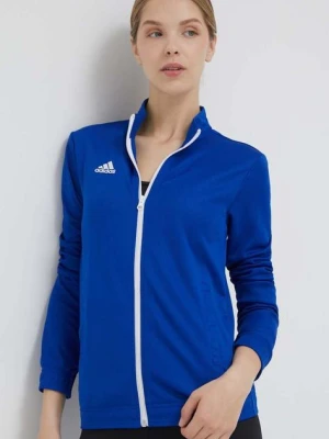 adidas Performance bluza treningowa Entrada 22 kolor niebieski gładka HG6293