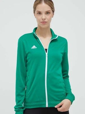 adidas Performance bluza treningowa Entrada 22 kolor zielony gładka HI2136