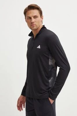 adidas Performance bluza treningowa kolor czarny z nadrukiem IS6152