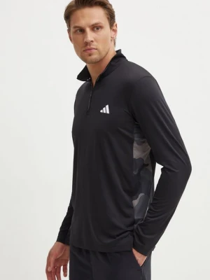 adidas Performance bluza treningowa kolor czarny z nadrukiem IS6152