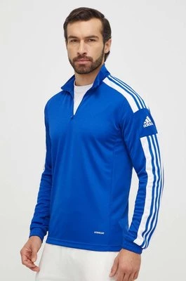 adidas Performance bluza treningowa kolor niebieski z aplikacją GP6475
