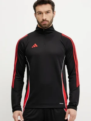 adidas Performance bluza treningowa Tiro 24 kolor czarny wzorzysta JN4565
