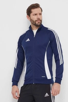 adidas Performance bluza treningowa Tiro 24 kolor granatowy z aplikacją IR7498